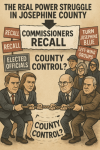 Read more about the article The Real Power Struggle in Josephine County: Commissioners Recall