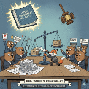 Read more about the article Concerns of RFP Noncompliance and Oregon Procurement Law