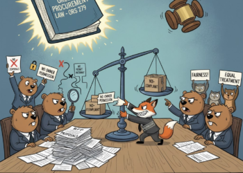 Concerns of RFP Noncompliance and Oregon Procurement Law