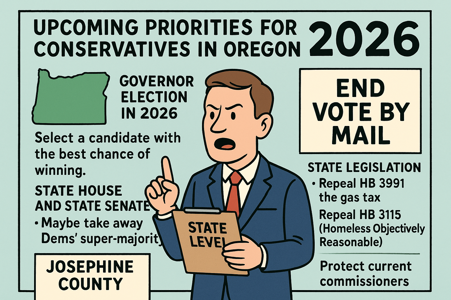 You are currently viewing Oregon Priorities for Conservatives in 2026