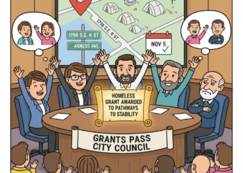 Grants Pass City Council Proceeds with Pathways to Stability Homeless Grant