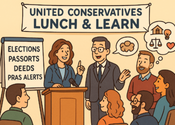 A Recap of an Excellent United Conservatives Lunch & Learn — November 6th