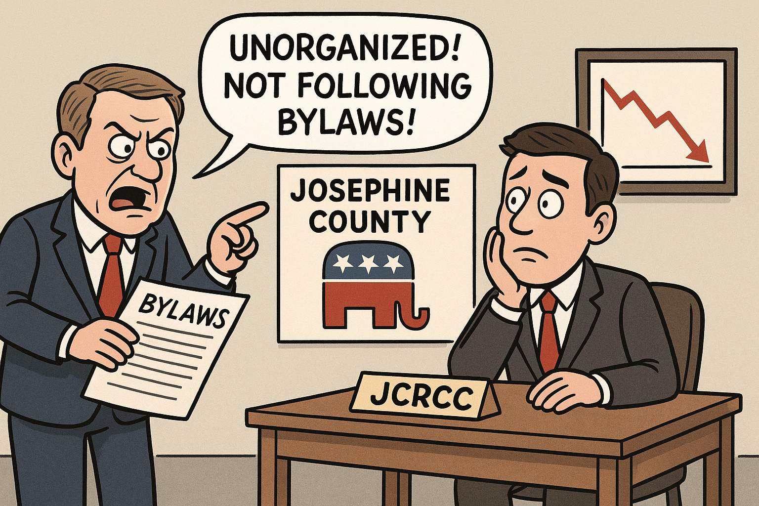 Read more about the article Questions of Legitimacy and Ethics Surround the Josephine County GOP Chair Recall