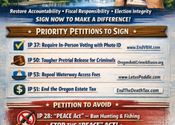 2026 Oregon Ballot Initiative Petition (IP) out for signature gathering
