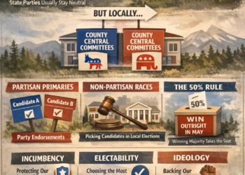 In Oregon: Do political parties endorse candidates for the primary and for non-partisan elections?