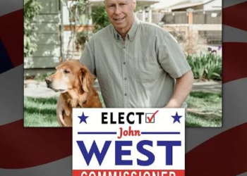 Elect John West as Commissioner Position 1