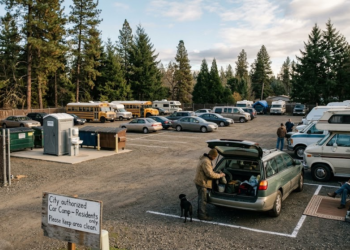 Proposed Grants Pass Homeless Car Camp