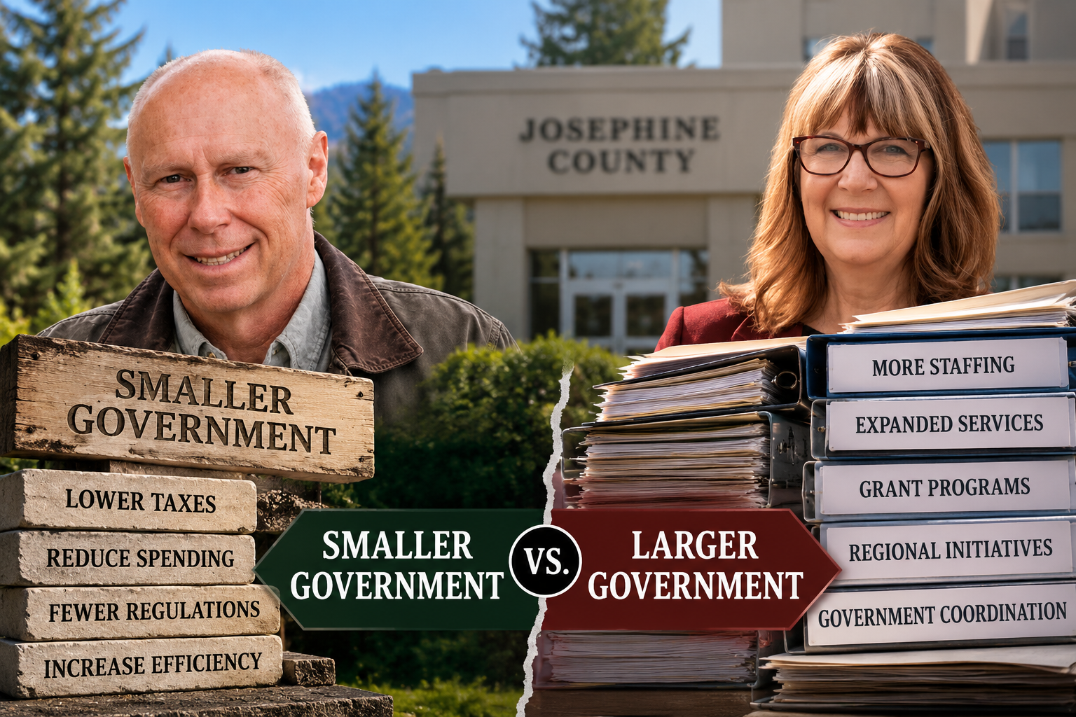 You are currently viewing John West and Colene Martin: Smaller Government vs. Service Capacity